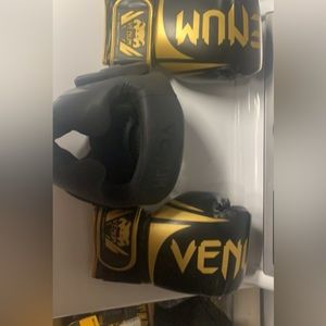 Venom 16oz Boxing gloves with Venom Headgear